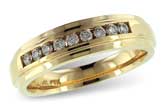 H121-33153: K120-41281 ALL YELLOW GOLD .25 TW