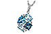 H216-74008: NECK 2.60 BLUE TOPAZ 2.70 TGW