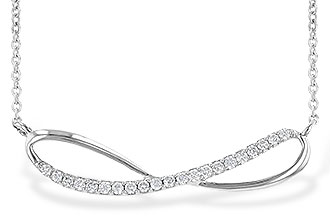 H217-69517: NECKLACE .18 TW