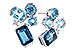 H300-43153: EARR 4.15 BLUE TOPAZ TW 4.19 TGW