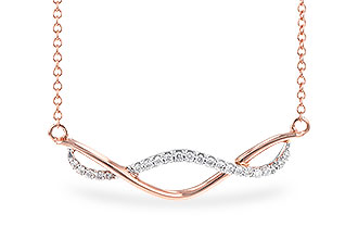 H300-44953: NECKLACE .14 TW