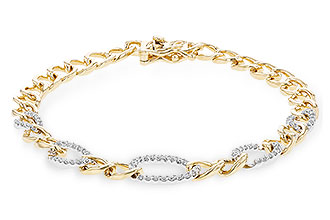 H301-28617: BRACELET .52 TW