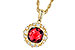 H301-29499: NECK 1.70 GARNET 1.85 TGW