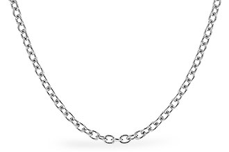 H301-34035: CABLE CHAIN (20IN, 1.3MM, 14KT, LOBSTER CLASP)