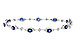 H302-19535: BRACELET 2.31 SAPPHIRE 2.50 TGW (7")