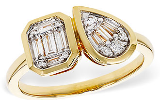 H302-25890: LDS DIA RG .17 TW BAGUETTE .25 TW