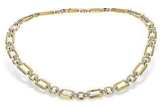 K216-76744: NECKLACE .80 TW (17 INCHES)
