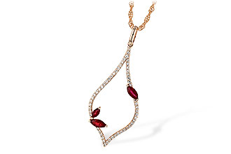 K217-64053: NECK .36 RUBY .56 TGW