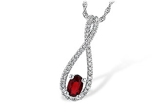 K217-65853: NECK .50 RUBY .74 TGW