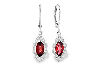 K300-44090: EARR 1.10 TW GARNET 1.25 TGW