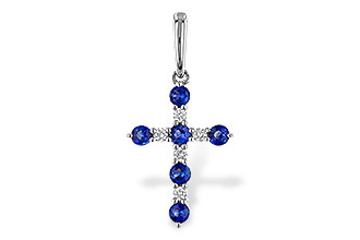 K302-20381: PENDANT .34 TW SAPP .42 TGW