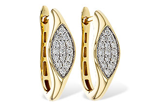 K302-25826: EARRINGS .25 TW