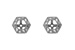L027-72199: EARRING JACKETS .08 TW (FOR 0.50-1.00 CT TW STUDS)