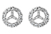 L213-11308: SEMI DIA EARR .10 TW (HOLDS .15 EACH)