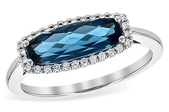 L217-68626: LDS RG 1.79 LONDON BLUE TOPAZ 1.90 TGW