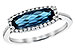 L217-68626: LDS RG 1.79 LONDON BLUE TOPAZ 1.90 TGW