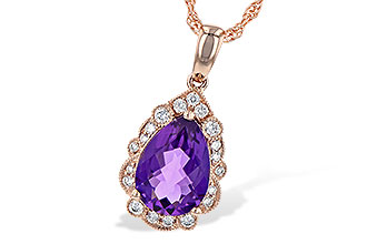 L217-71299: NECKLACE 1.53 AMETHYST 1.68 TGW (10x7 PS)