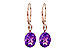 L217-72190: EARR 2.85 TW AMETHYST 2.90 TGW (9x7MM AMY)