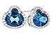 L300-43126: EARR 2.60 TW LONDON BLUE TOPAZ 2.81 TGW