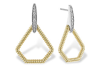 L301-34090: EARRINGS .14 TW