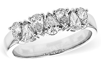 L302-23108: LDS DIA WED RG .97 TW (7 PEARS)