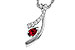 L302-24008: NECKLACE .21 RUBY .38 TGW (5x3 RUBY)