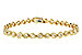 L302-25890: BRACELET 2.15 TW FANCY CUT DIAMONDS