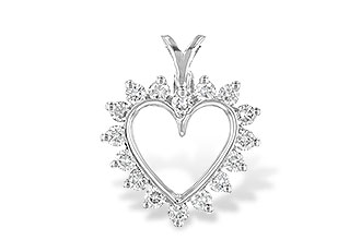 M034-03180: HEART PENDANT .45 TW