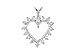 M034-03180: HEART PENDANT .45 TW