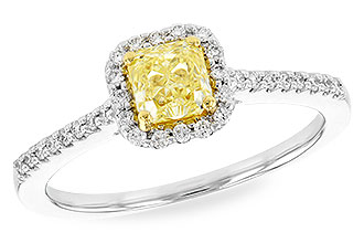 M300-36753: LDR .77 FANCY YELL DIA .95 TW (GIA6262455580)