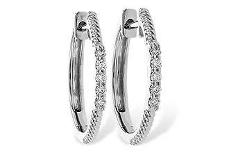 M302-23162: EARRINGS .11 TW