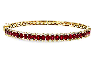 M302-25826: BANGLE 5.04 TW RUBY 5.60 TGW