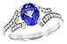 A217-70454: LDS RG 1.15 TANZANITE 1.30 TGW