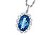 A300-44963: NECK 3.60 LONDON BLUE TOPAZ 3.77 TGW (12x8MM LBT)