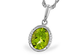 A301-31345: NECKLACE 1.72 TW PERIDOT 1.75 TGW (9x7 PER)