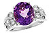 A301-32245: LDS RG 3.90 AMETHYST 4.16 TW (12x10 AMY)