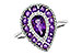 A301-34981: LDS RG 1.14 TW AMETHYST 1.22 TGW