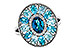 A302-24981: LDS RG 3.02 TW BLUE TOPAZ 3.10 TGW (7x5MM LBT CTR)