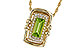 A302-26763: NECKLACE .72 PERIDOT .84 TGW (8x4MM PER)