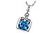 B216-77681: NECK 1.45 BLUE TOPAZ 1.49 TGW