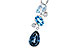 B301-30445: NECK 1.99 TW BLUE TOPAZ 2.02 TGW