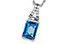 B301-34036: NECK 2.64 LONDON BLUE TOPAZ 2.80 TGW (9x7MM BT)