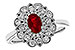 B301-34945: LDS RG .55 TW RUBY 1.07 TGW (6x4MM RUBY)