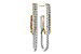 B302-21290: EARRING .98 TW
