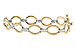 B302-24027: BRACELET .75 TW (7")