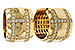 B302-24954: EARRINGS .75 TW