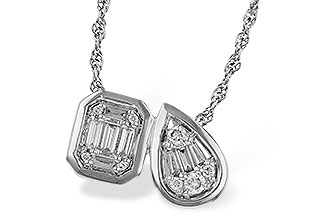 B302-25881: NECKLACE .17 BAG .25 TW