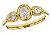 B302-25899: LDS DIA RG .60 TW FANCY CUT DIAMONDS