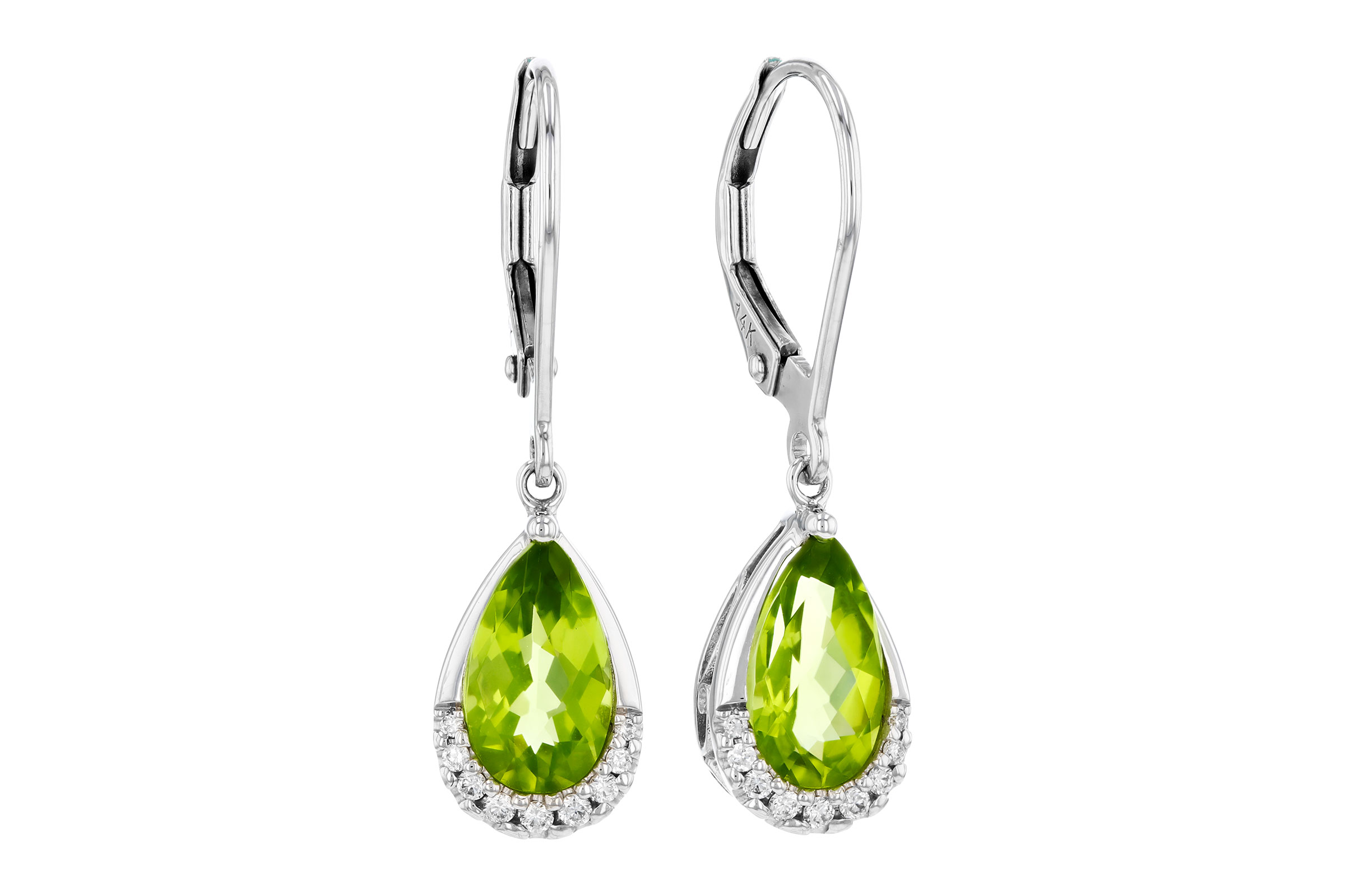 B303-11290: EARR 1.85 PERIDOT 1.94 TGW (9x5MM PS)
