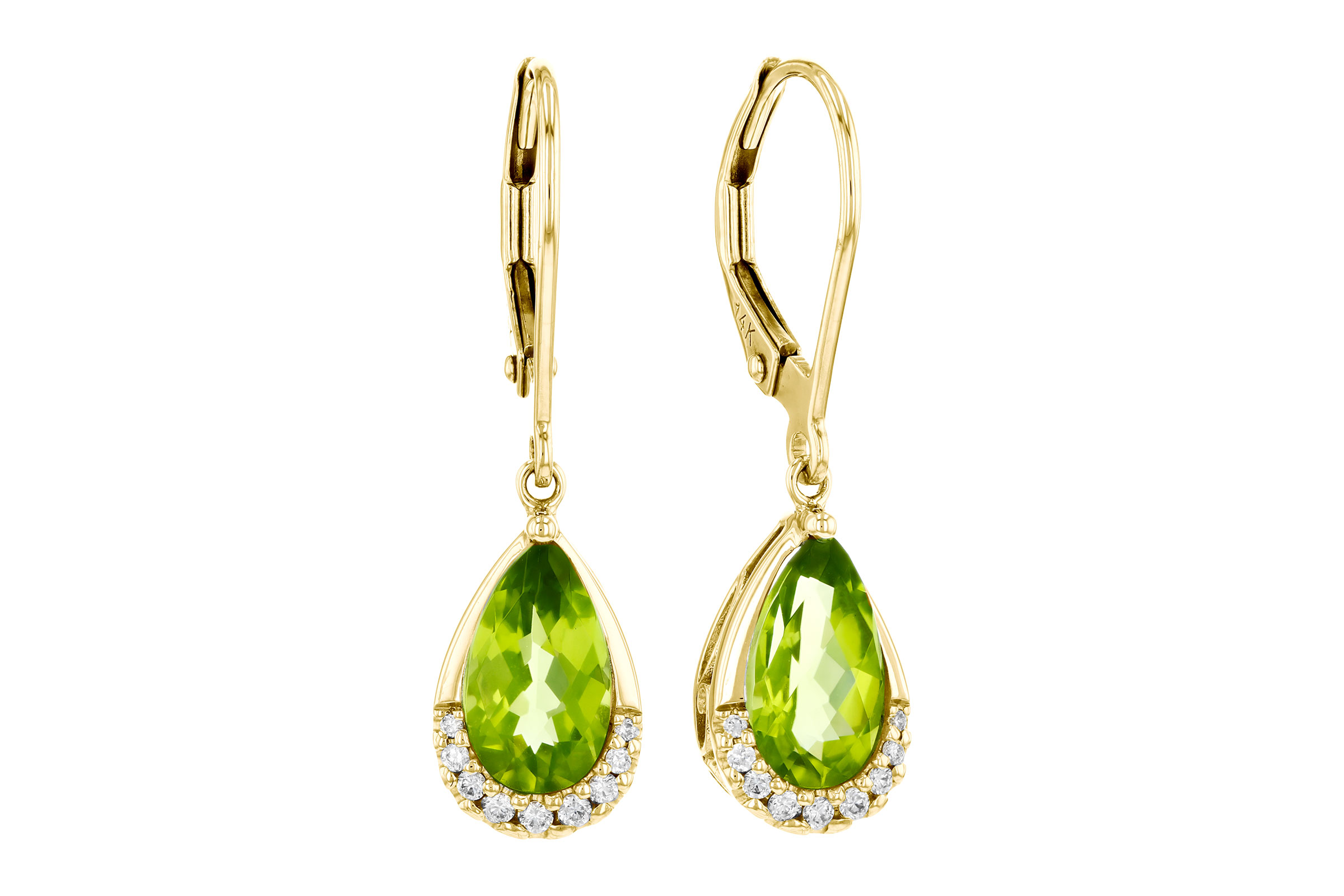 B303-11290: EARR 1.85 PERIDOT 1.94 TGW (9x5MM PS)